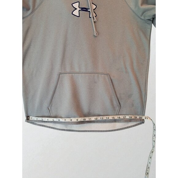 Under Armour  Women's Gray  Large Hooded Sweater - Picture 11 of 14